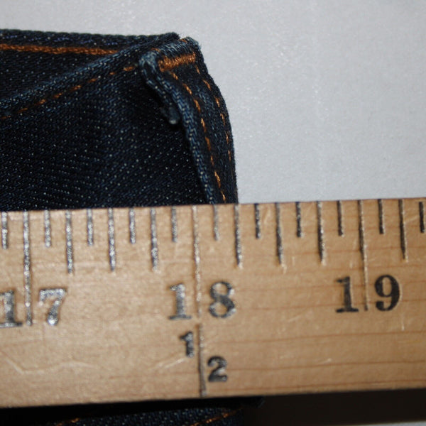 J Crew NEW Toothpick Sz 32 x 28.5 Drk Blue Denim Ankle Cotton Spandex Jeans