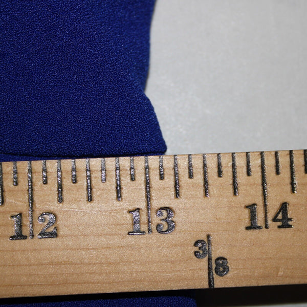 Harper Rose Sz 2 Royal Blue V Neck Bodycon Lined Polyester Spandex Dress