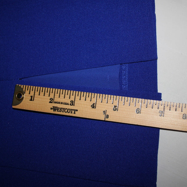 Harper Rose Sz 2 Royal Blue V Neck Bodycon Lined Polyester Spandex Dress