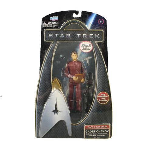 Playmates Star Trek 2009 Warp Collection Cadet Chekov Posable Figure