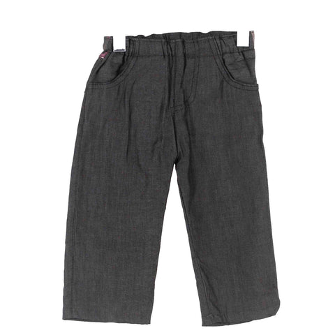 Little Wash New Sz 18-24M Baby Black Purple Camo Pull On 100% Cotton Pant
