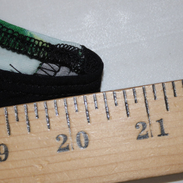 Joseph Ribkoff Dress NEW Sz 20 Black Green Multi Color Off Shoulders Poly Dress