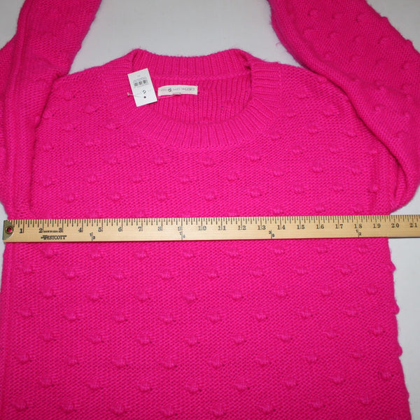 Lou Grey For Loft Sweater NEW Sz M Pink Knit Acrylic Wool Sweater