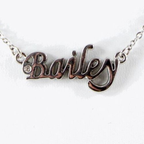 BAILEY NEW Silvertone Rhinestone Accent 14.5" w 4.5" Multi Ring Ext Necklace