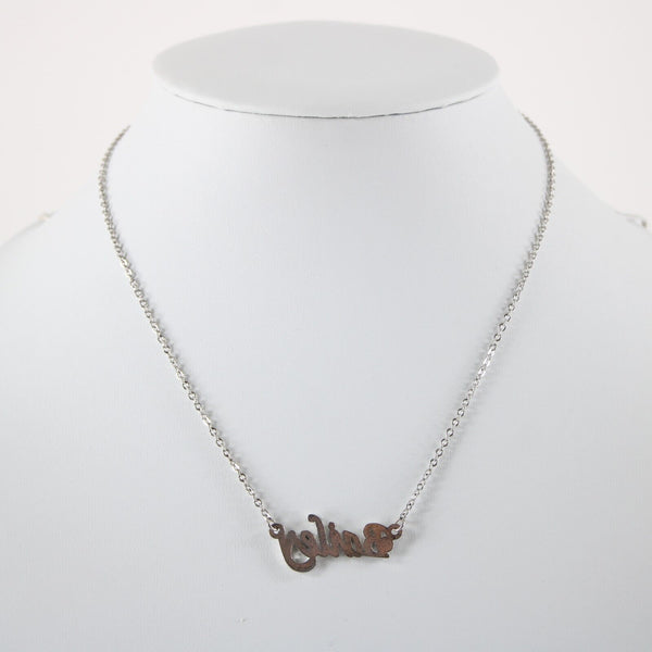 BAILEY NEW Silvertone Rhinestone Accent 14.5" w 4.5" Multi Ring Ext Necklace