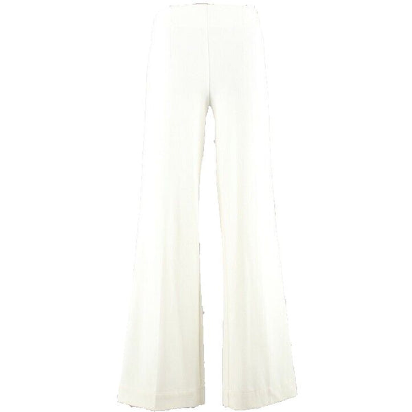 JLo 2 x 32" Ivory Side Zip Flat Knit Polyester Rayon Spandex Trouser Pant