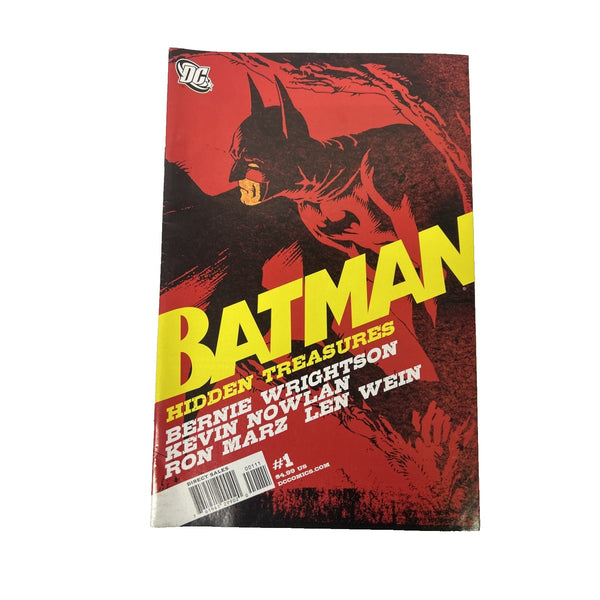 DC Comics Batman Hidden Treasures #1 2010 Comic Book