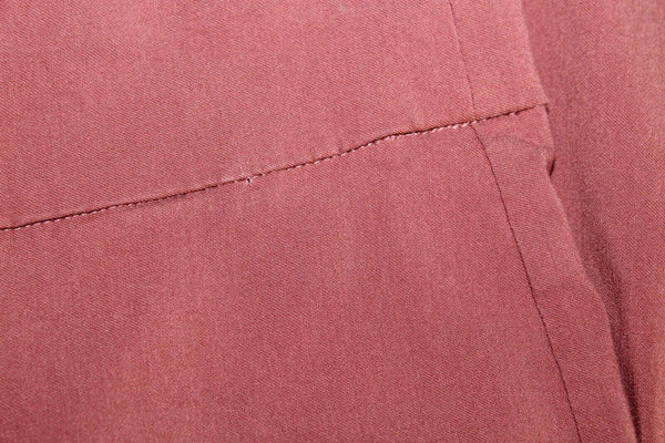 Harve Benard Sz 6 x 23 Rust Red Rayon Blend Pull On Skinny Leg Capri Pant
