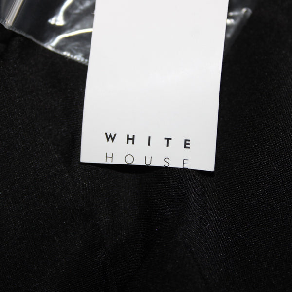 White House Black Market NEW Sz 10P Gray Black Tweed Belted Acrylic Poly Jacket