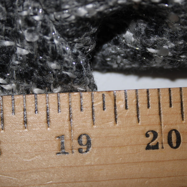 White House Black Market NEW Sz 10P Gray Black Tweed Belted Acrylic Poly Jacket