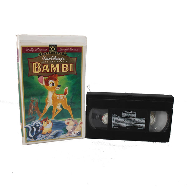 Disney VHS Bambi Fully Restored Limited Edition VHS