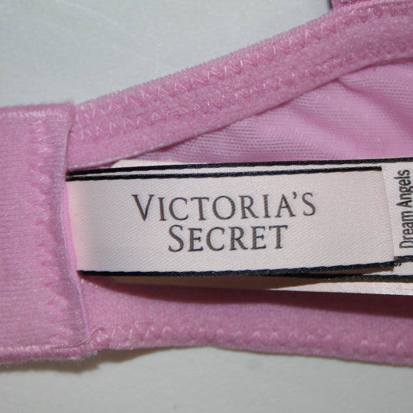 Victorias Secret Bra NEW $96 Sz 34DD Pink Multi Color Floral Padded Poly Bra