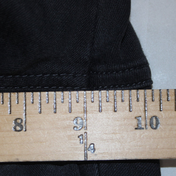 Joes Jeans Sz 26 x 29 Black Gray Denim Pockets Skinny Cotton Lyocell Jeans