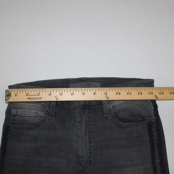 Joes Jeans Sz 26 x 29 Black Gray Denim Pockets Skinny Cotton Lyocell Jeans