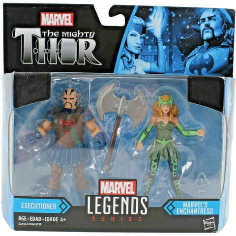Marvel Legends Series Thor The Executioner & Enchantress 5" Figures