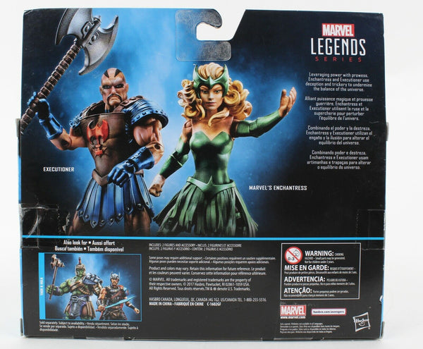 Marvel Legends Series Thor The Executioner & Enchantress 5" Figures