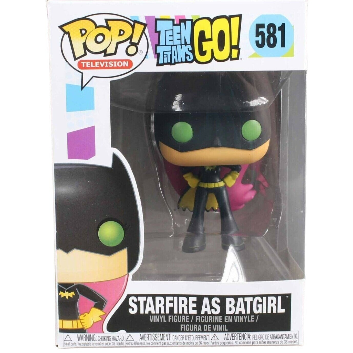 Funko POP Television Teen Titans Go #581 Starfire As Batgirl Vinyl Figure