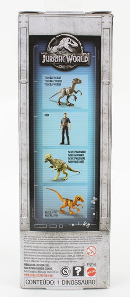 Mattel Jurassic World 2018 Velociraptor Orange Collectible Action Figure