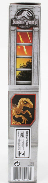 Mattel Jurassic World 2018 Velociraptor Orange Collectible Action Figure