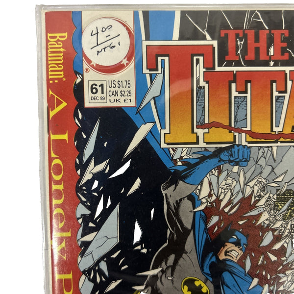 The New Titans #61 Dec 89 DC Comics Comic Book