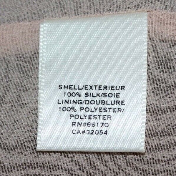 Moulinette Soeurs Sz 0 Tan Taupe Gathered Romantic 100% Silk Poly Lined Dress