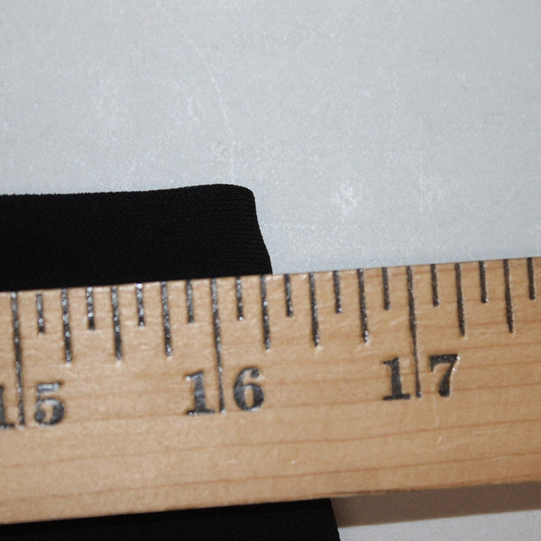 Tamotsu Pant NEW $254 Sz 16 x 33 Black Sheer Straight Leg 100% Viscose Pant