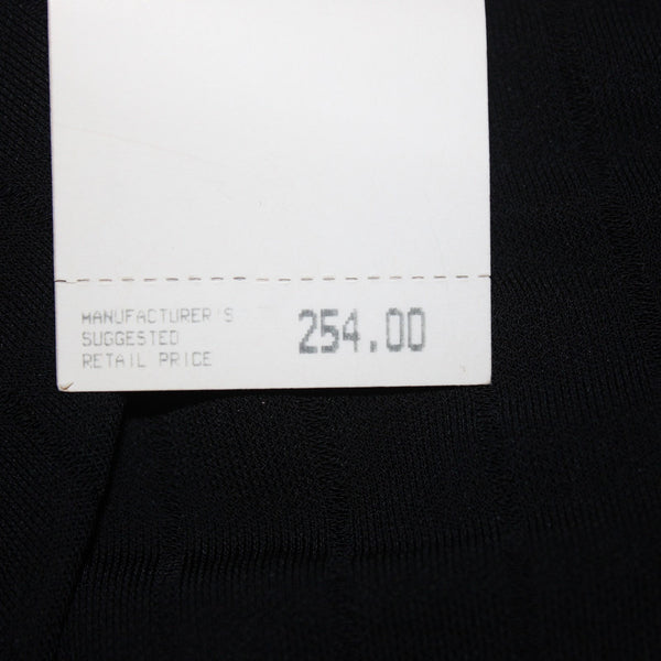 Tamotsu Pant NEW $254 Sz 16 x 33 Black Sheer Straight Leg 100% Viscose Pant