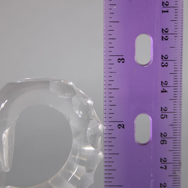 Sugar Creamer Set Cut Large Crystal Cut Sugar Creamer Set