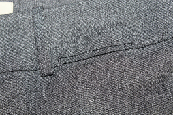 Loft Curvy Sz 4 x 32 Charcoal Gray Polyester Blend Dress Trouser Pant