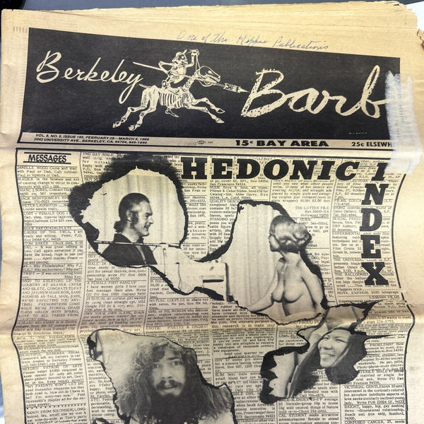 Berkeley Barb Vol. 8, No. 9 Issue 185, Feb 28 - Mar 6, 1969