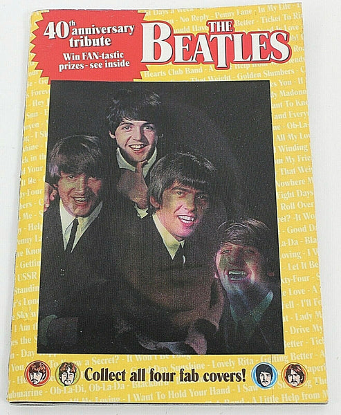 The Beatles Hologram Cover George 40th Anniversary Tribute 2003 Mini Mags