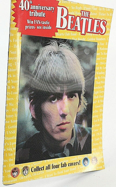 The Beatles Hologram Cover George 40th Anniversary Tribute 2003 Mini Mags