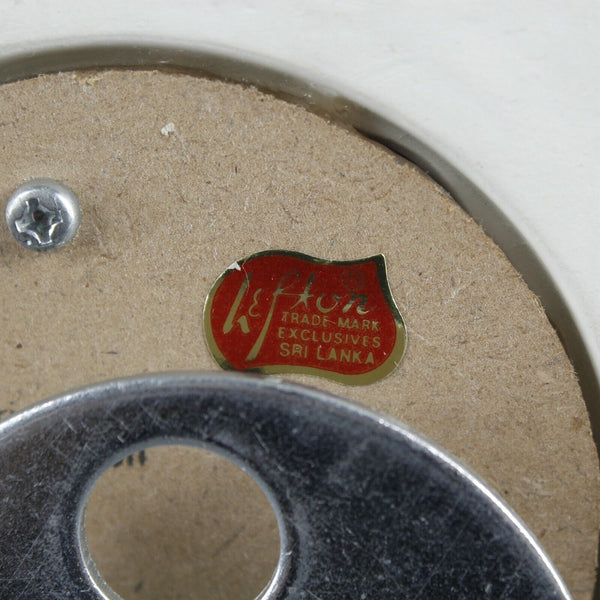 Lefton 1997 Yamada 4" White Pink Yellow Green Born Free Music Box