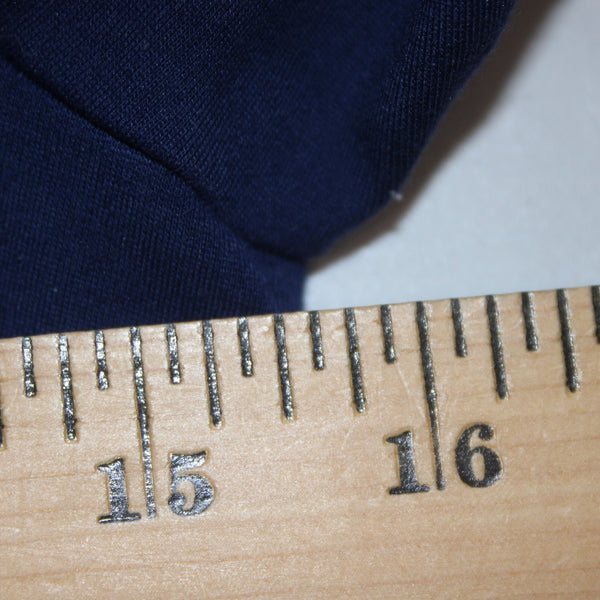 J Crew Dress Sz 2 Navy Blue Zipper Pencil Viscose Nylon Elastane Dress