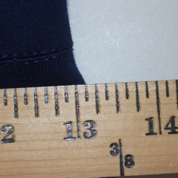 J Crew Dress Sz 2 Navy Blue Zipper Pencil Viscose Nylon Elastane Dress