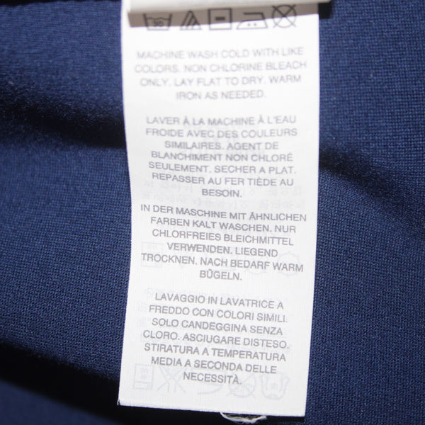 J Crew Dress Sz 2 Navy Blue Zipper Pencil Viscose Nylon Elastane Dress