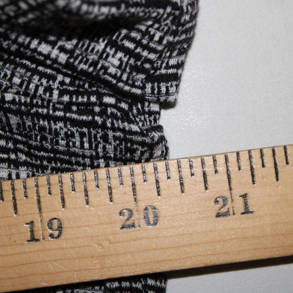 Rachel Zoe NEW Sz M Black White Short Sleeve Unlined Cotton Polyester Dress
