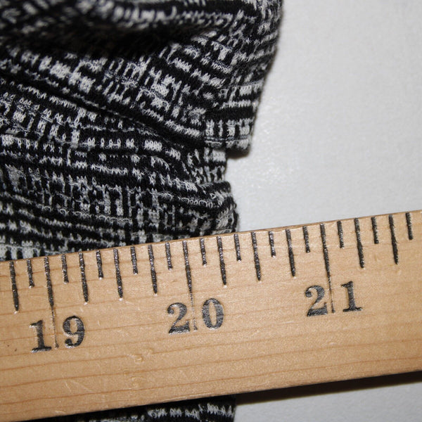 Rachel Zoe NEW Sz M Black White Short Sleeve Unlined Cotton Polyester Dress
