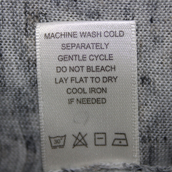 Max Studio Philomene NEW Sz XS Gray Multi Color Pockets Acrylic Nylon Linen Top