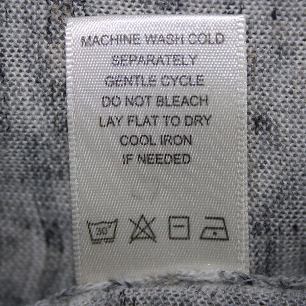 Max Studio Philomene NEW Sz XS Gray Multi Color Pockets Acrylic Nylon Linen Top