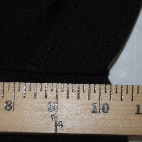 Banana Republic Pant NEW $100 Bootcut Fit Sz 4P x 31 Black Poly Spandex Pant
