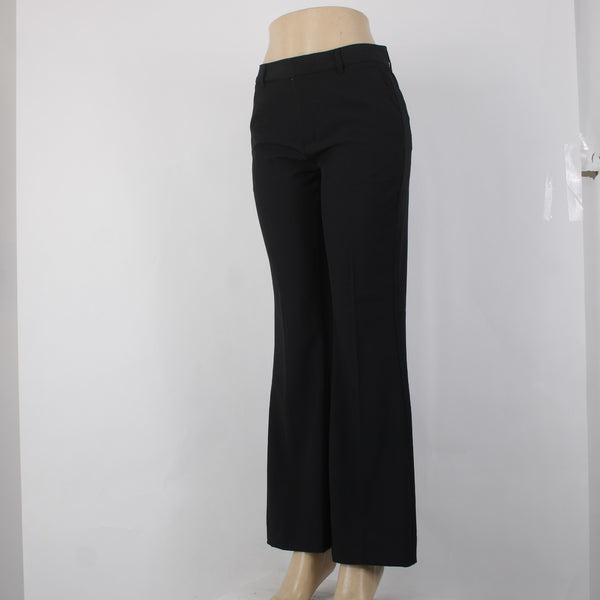 Banana Republic Pant NEW $100 Bootcut Fit Sz 4P x 31 Black Poly Spandex Pant