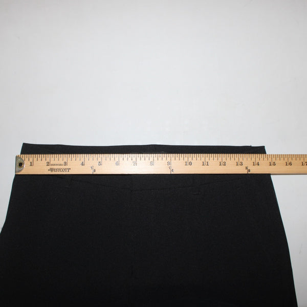 Banana Republic Pant NEW $100 Bootcut Fit Sz 4P x 31 Black Poly Spandex Pant