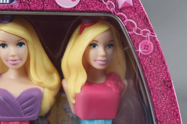 Mattel NEW Barbie 4 Pack Pez Candy Dispensers