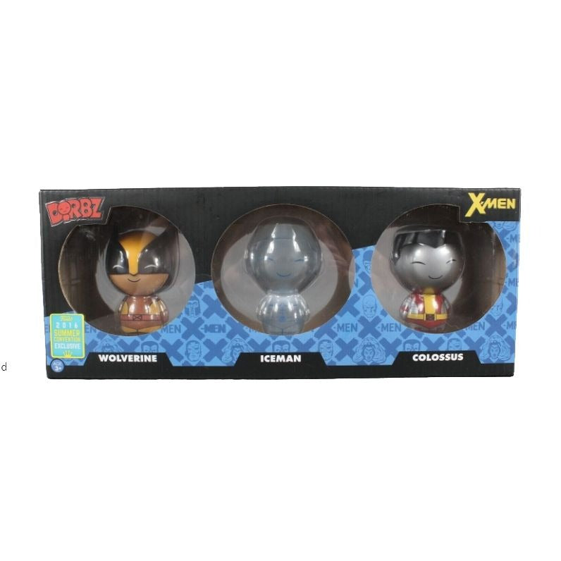 Funko Dorbz NEW Marvel X-Men Wolverine, Iceman, Colossus Figures