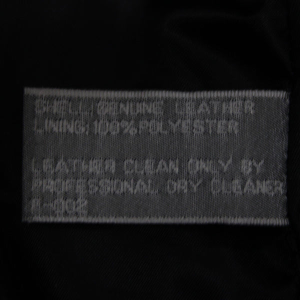 Icicle Sz 10 x 32 Black Straight Leg 100% Suede Leather Polyester Lined Pant