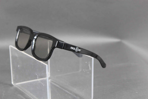 Real D 3D SK1 01 1 Black Plastic 3D Glasses