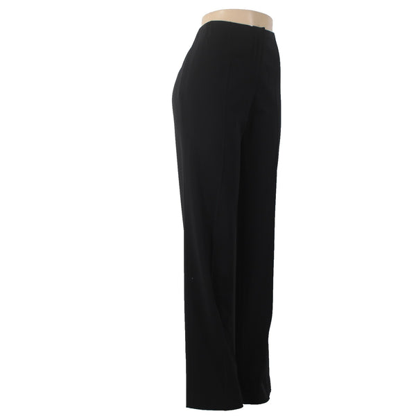 Piazza Sempione Pant Black Straight Leg Dress Pant