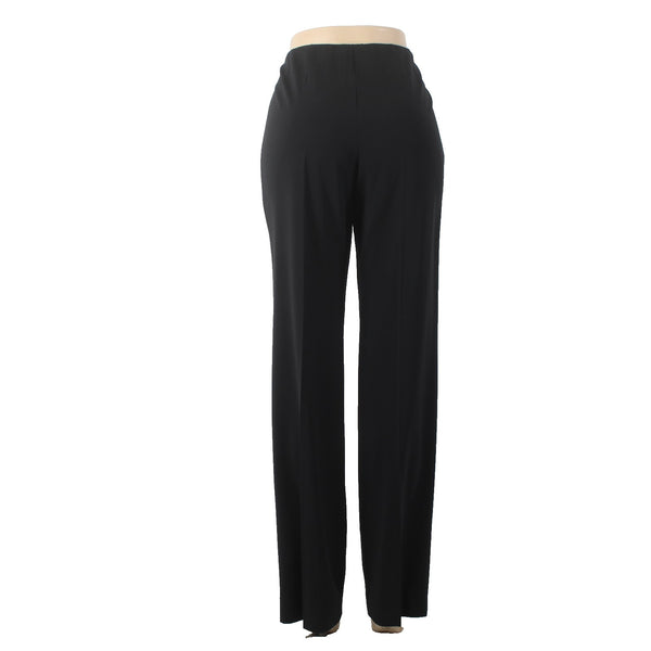 Piazza Sempione Pant Black Straight Leg Dress Pant