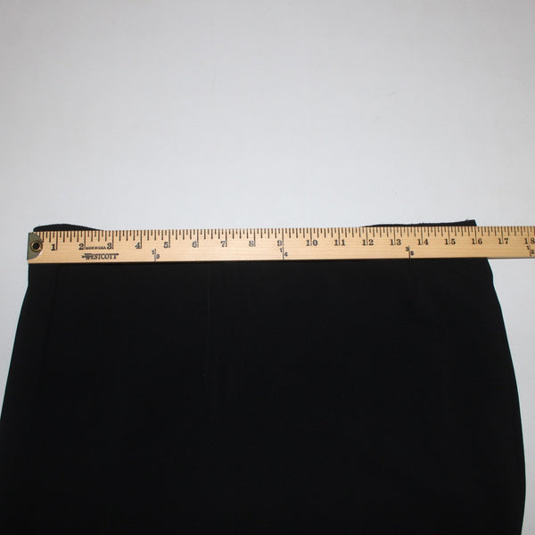 Piazza Sempione Pant Black Straight Leg Dress Pant